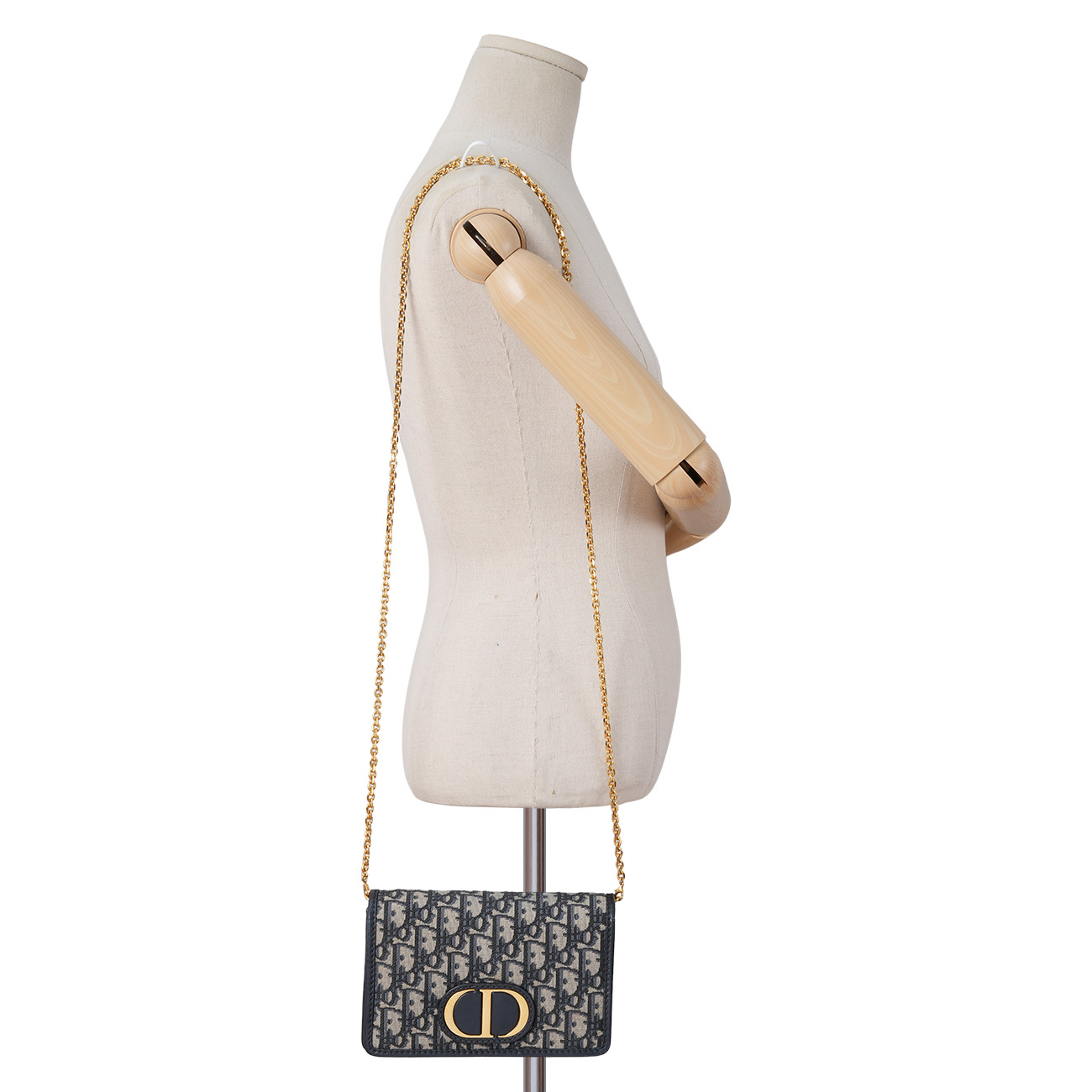 CHRISTIAN DIOR(USED)디올 오블리크 30 몽테인 체인 파우치백